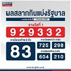 ผลสลากกินแบ่งรัฐบาล